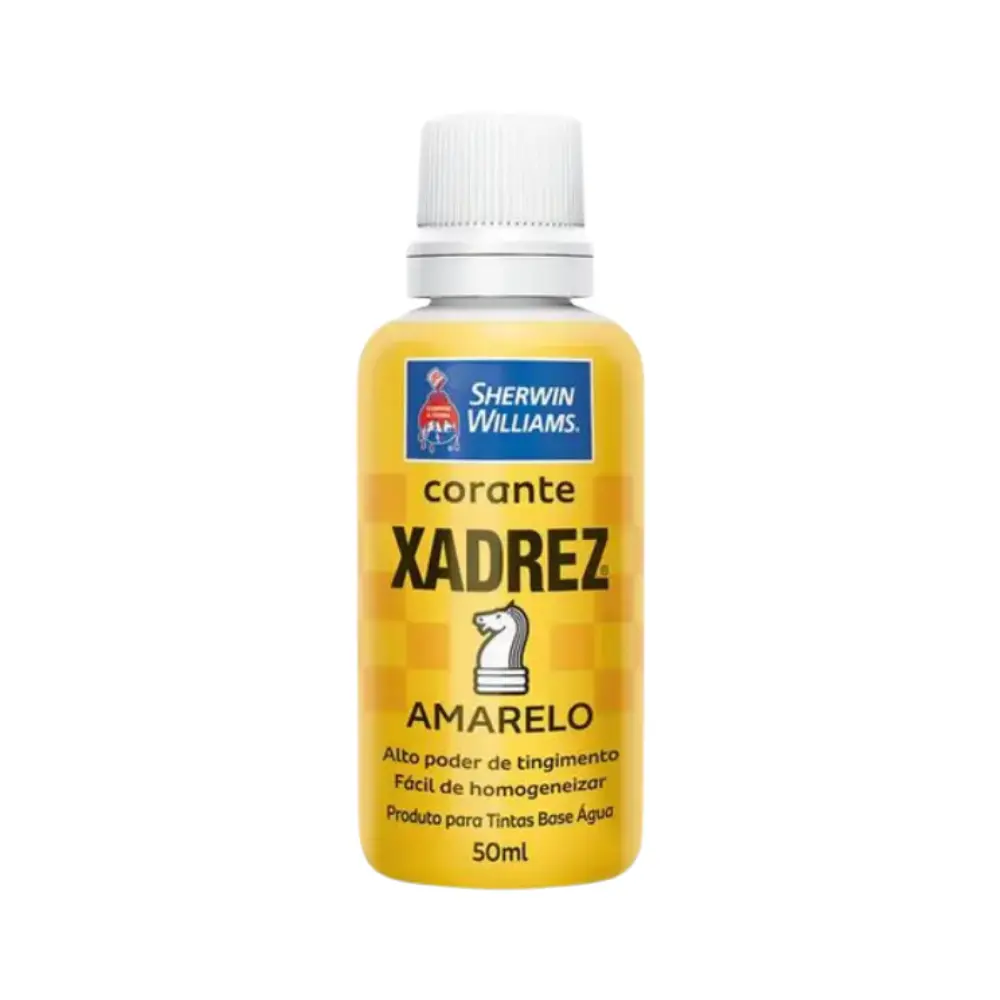 Bisnaga Xadrez Liquida Amarelo 50ml