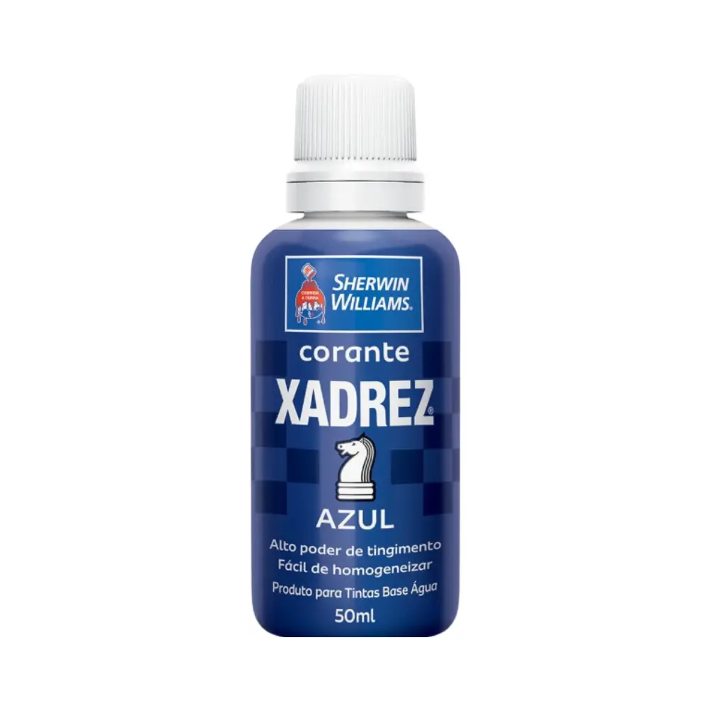 Bisnaga Xadrez Liquida Azul 50ml