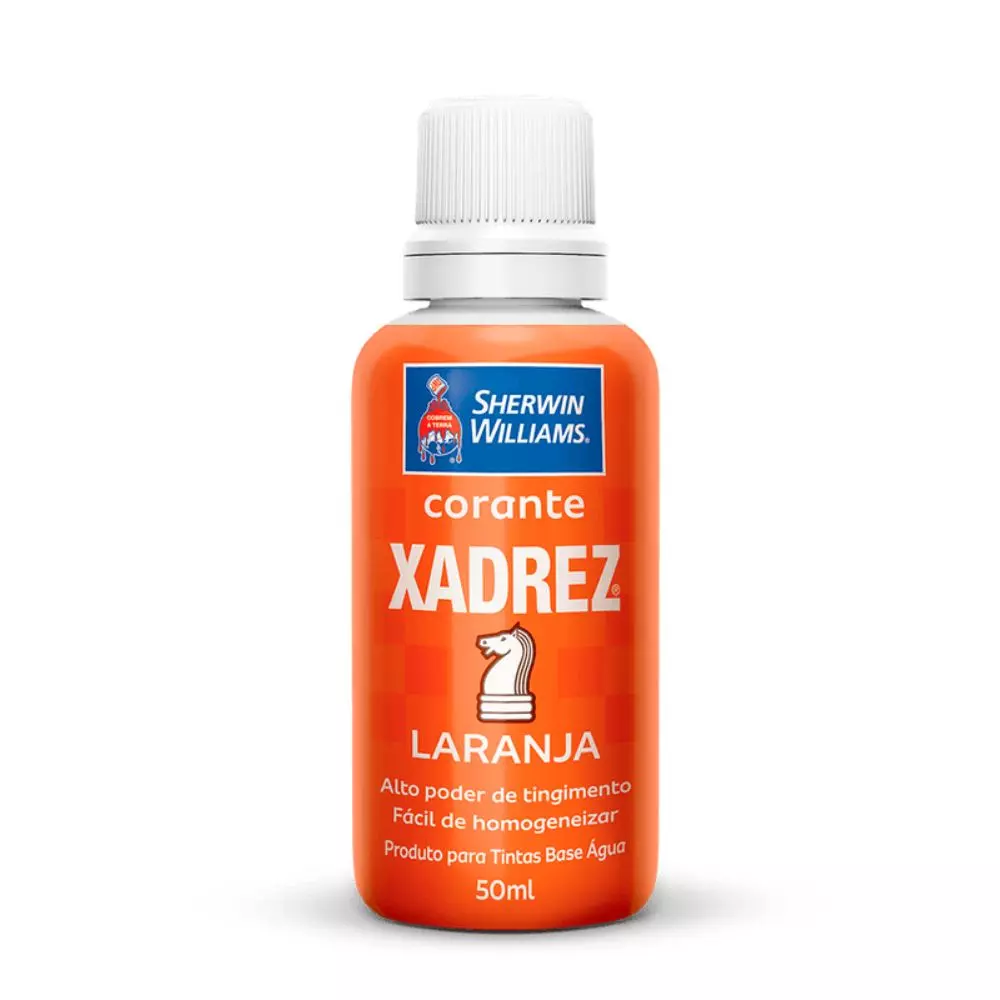 Bisnaga Xadrez Liquida Laranja 50ml