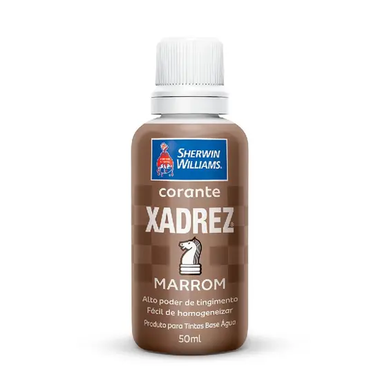 Bisnaga Xadrez Liquida Marrom 50ml