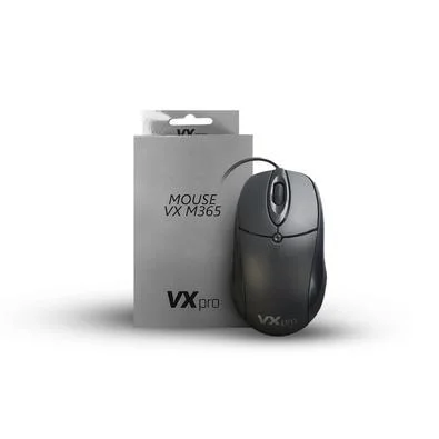 Mouse Optico VXPRO VXM365 3D USB com Fio