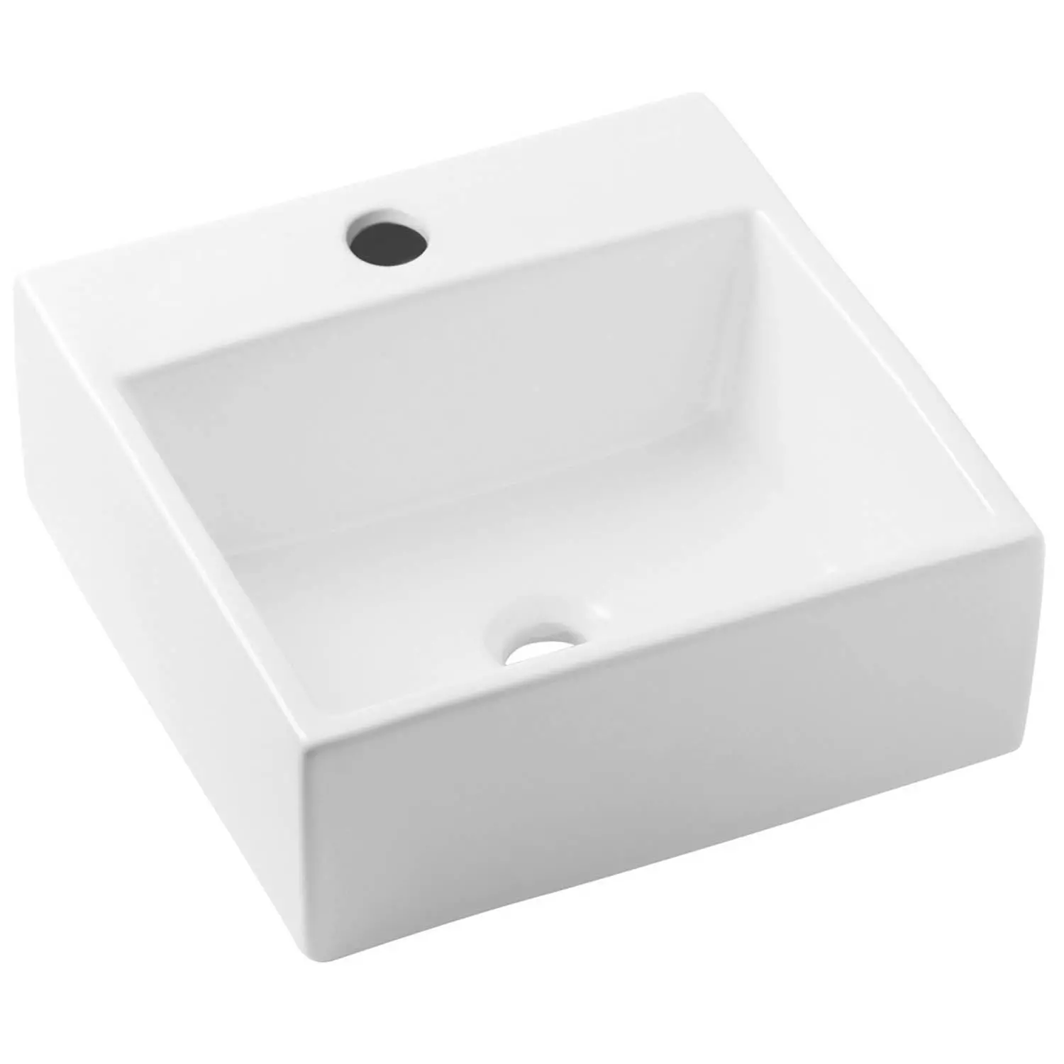 Cuba Celite de Apoio 350x350mm Basic Q6 Celite Branco