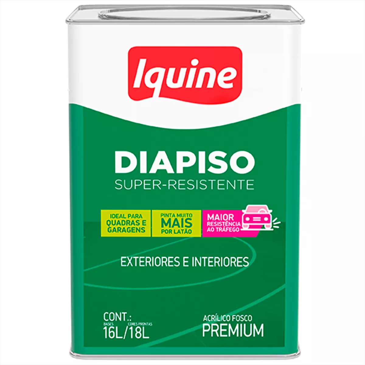 Tinta Iquine Diapiso 18L Concreto