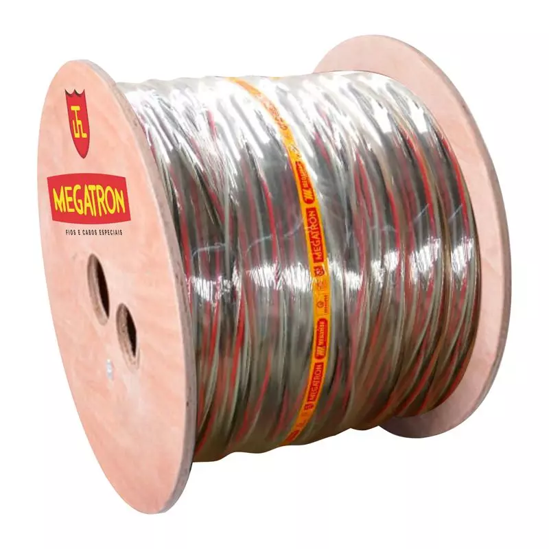 Cabo de Aluminio 1KV Duplo 10mm 500m Bobina Megatron