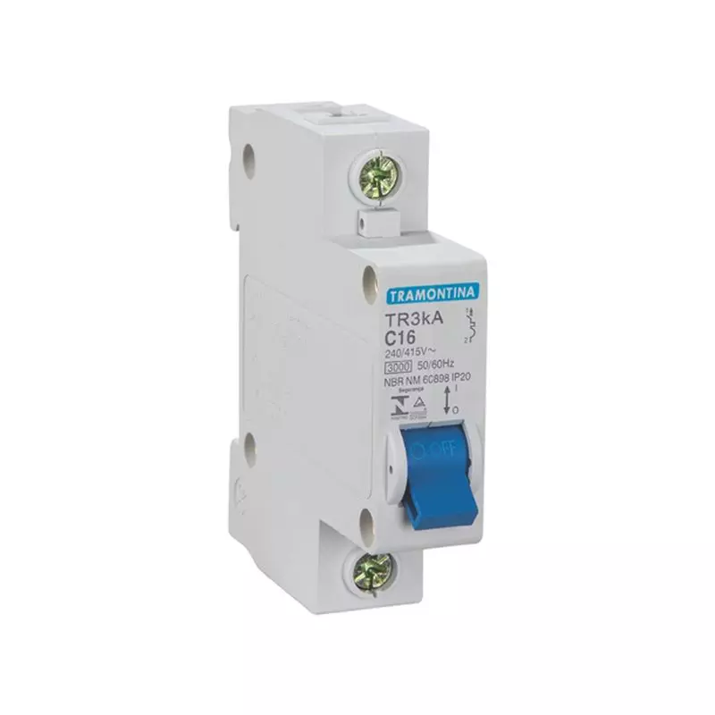 Disjuntor Tramontina Uni 50A Branco DIN