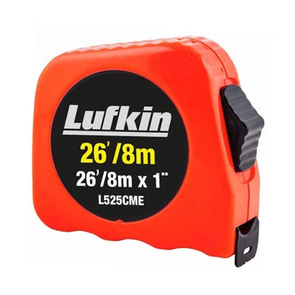 Trena de Aco com Trava 26mm x 8m Lufkin Laranja