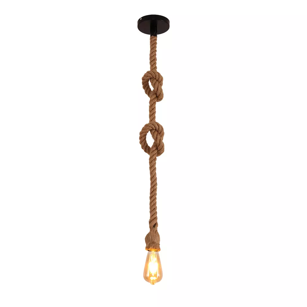PENDENTE LUXMUNDO CORDA 1,5M E27X1  5242