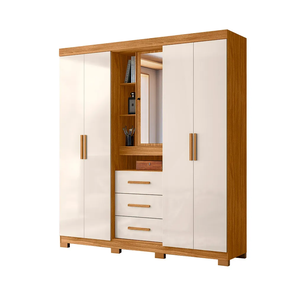 Roupeiro Moval Eldorado 907032 Freijo/Off White