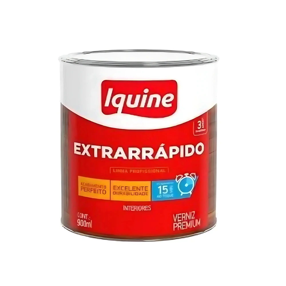 Verniz Iquine Extra Rapido 900ml Imbuia