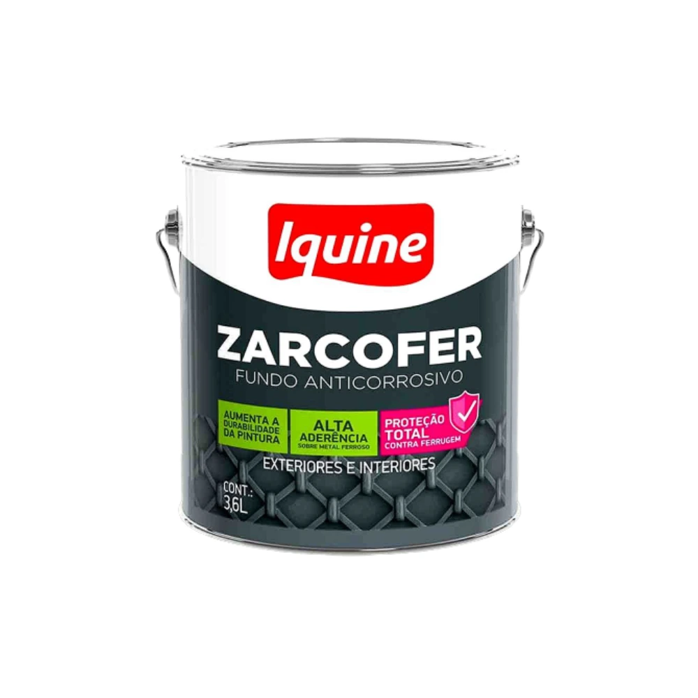 Zarcao Iquine 3,6L Preto Zarcofer Metais Ferrosos