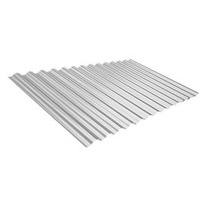 Telha Aço Cearense Ondulada 0,43mm Zincada 8000mm