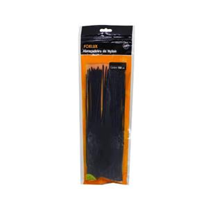 Abracadeira  Nylon Preta 280mm x 3,50mm Fox Lux