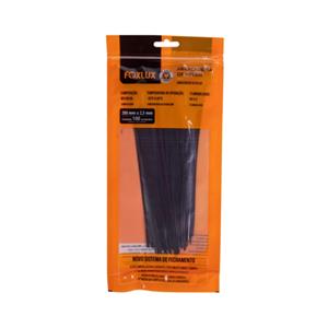 Abracadeira Vellore Nylon 200mm x 2,5mm Preta