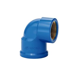 Joelho Krona 90 Soldavel com Bucha de Latao 25mm x 1/2