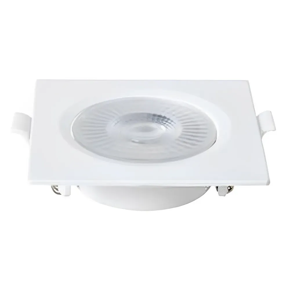 Spot Blumenau Slim LED Embutir Quadrado 6W 6.500K Bivolt Branco (80266004)