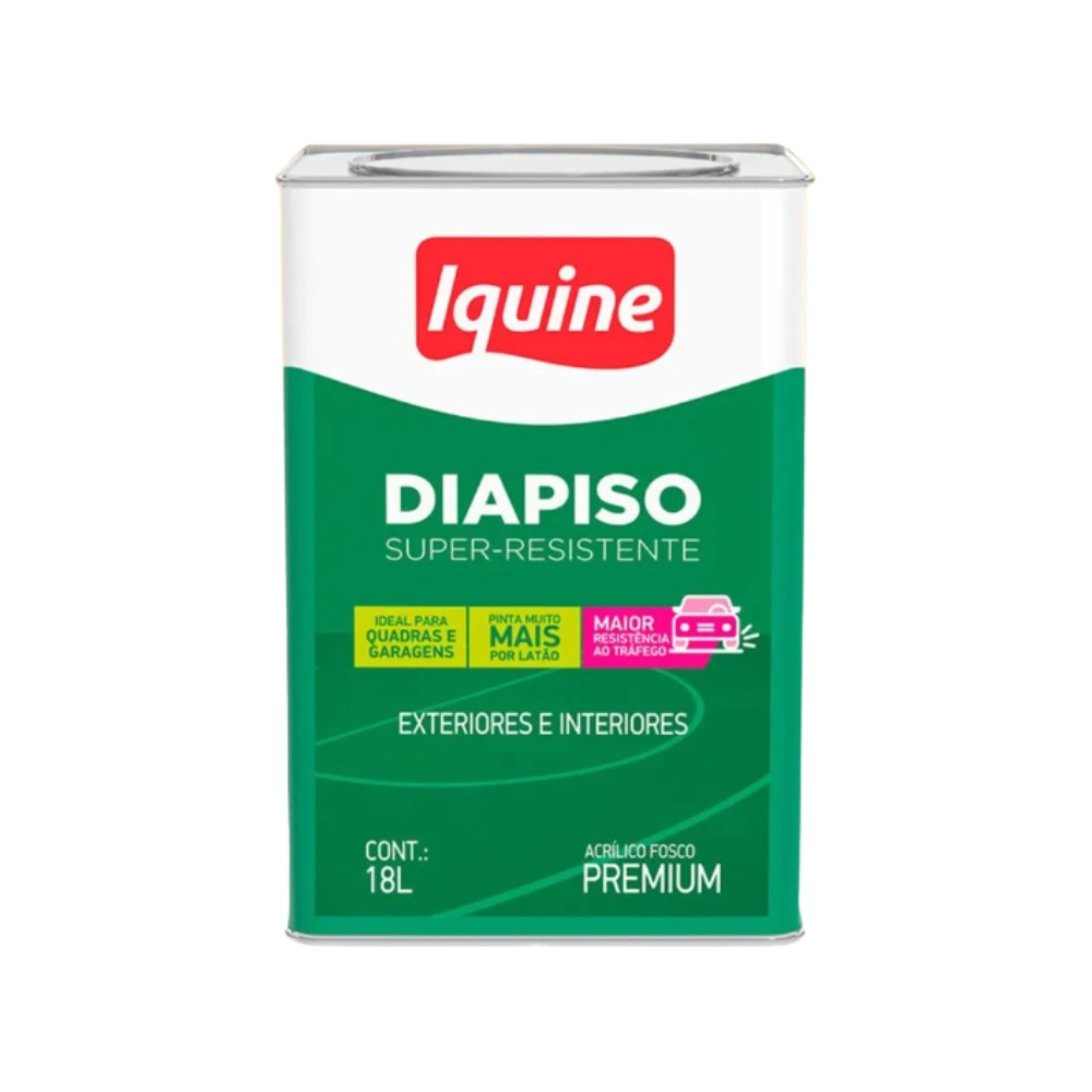 Tinta Iquine Diapiso 18L Amarelo Demarcacao