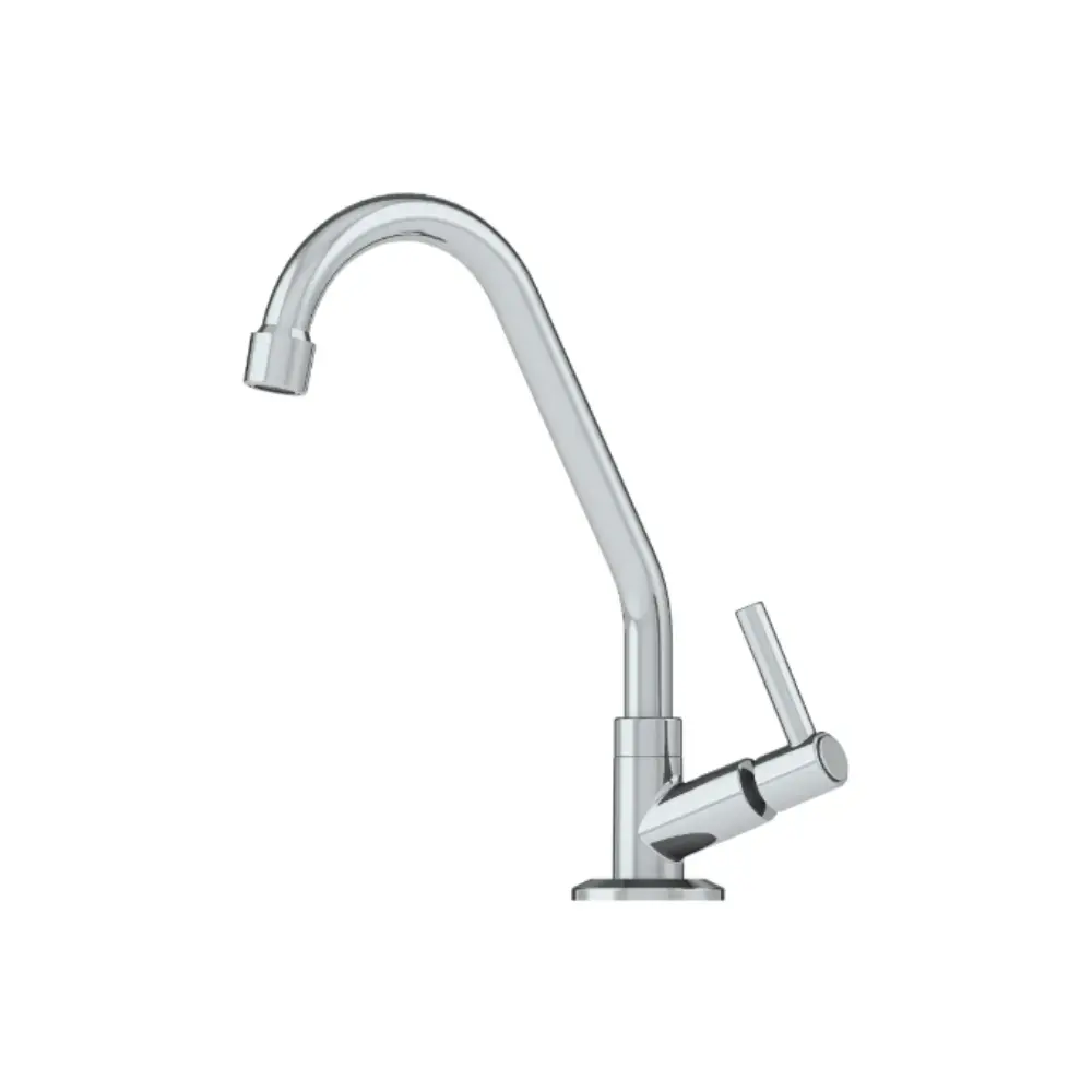 Torneira M Marte Pia Cozinha/Mesa Bica Movel Alta C70 1/4 Volta 1/2 DN15 Cromada 20704