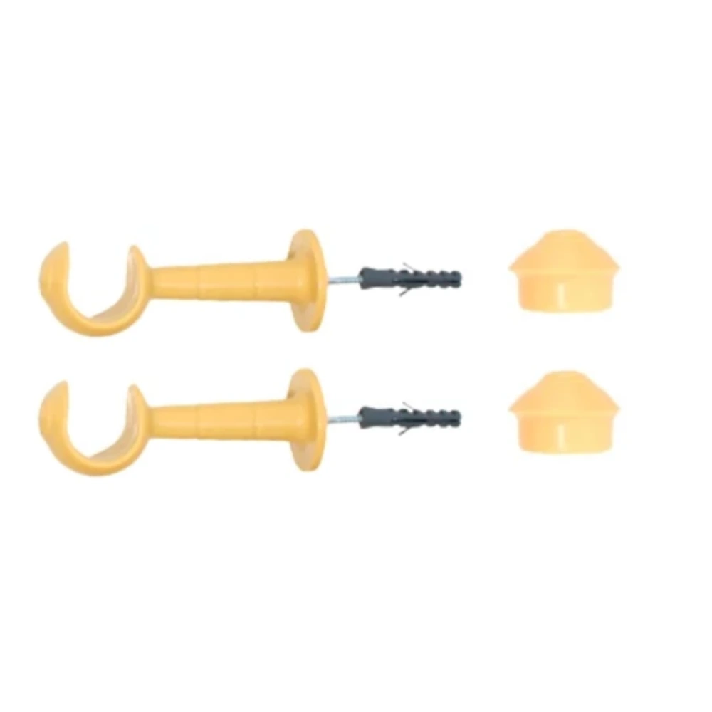 Suporte para Cortina VR Oco 19mm Marfim
