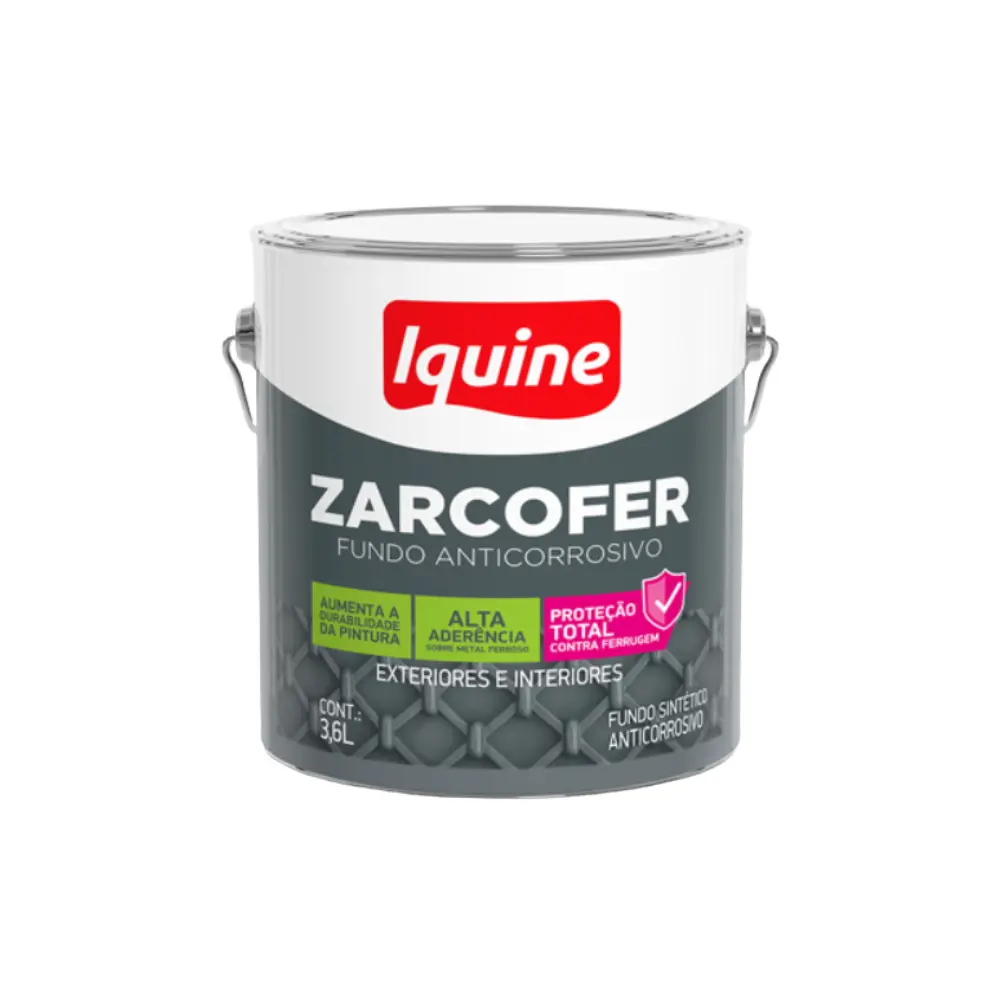 Zarcao Anticorrosivo Iquine 900ml Cor Oxido
