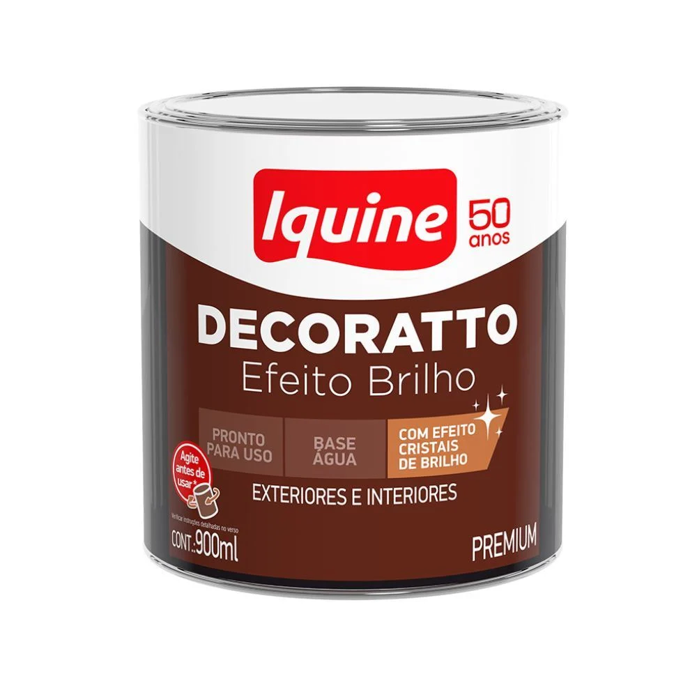 Efeito Brilho IquineDecoratto Incolor 900ml
