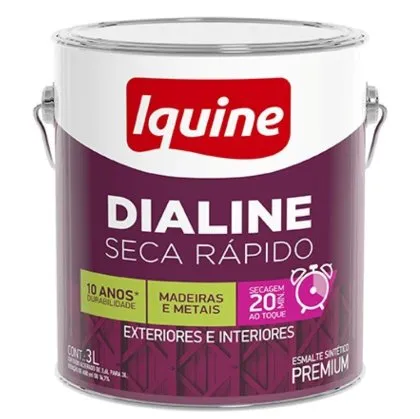 Tinta Esmalte Iquine Dialine Azul França 3,0L