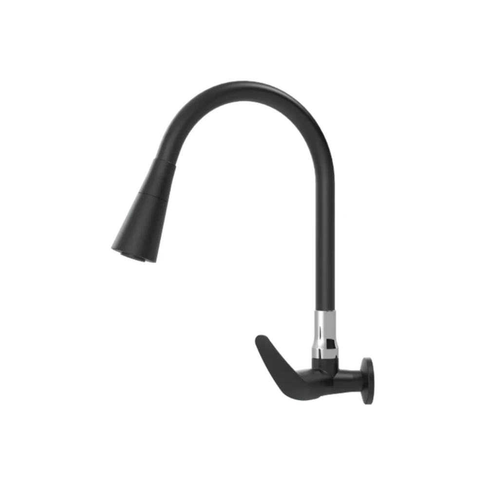 Torneira M Marte ABS Soft Touch Color 29462 Flex Duo Preta