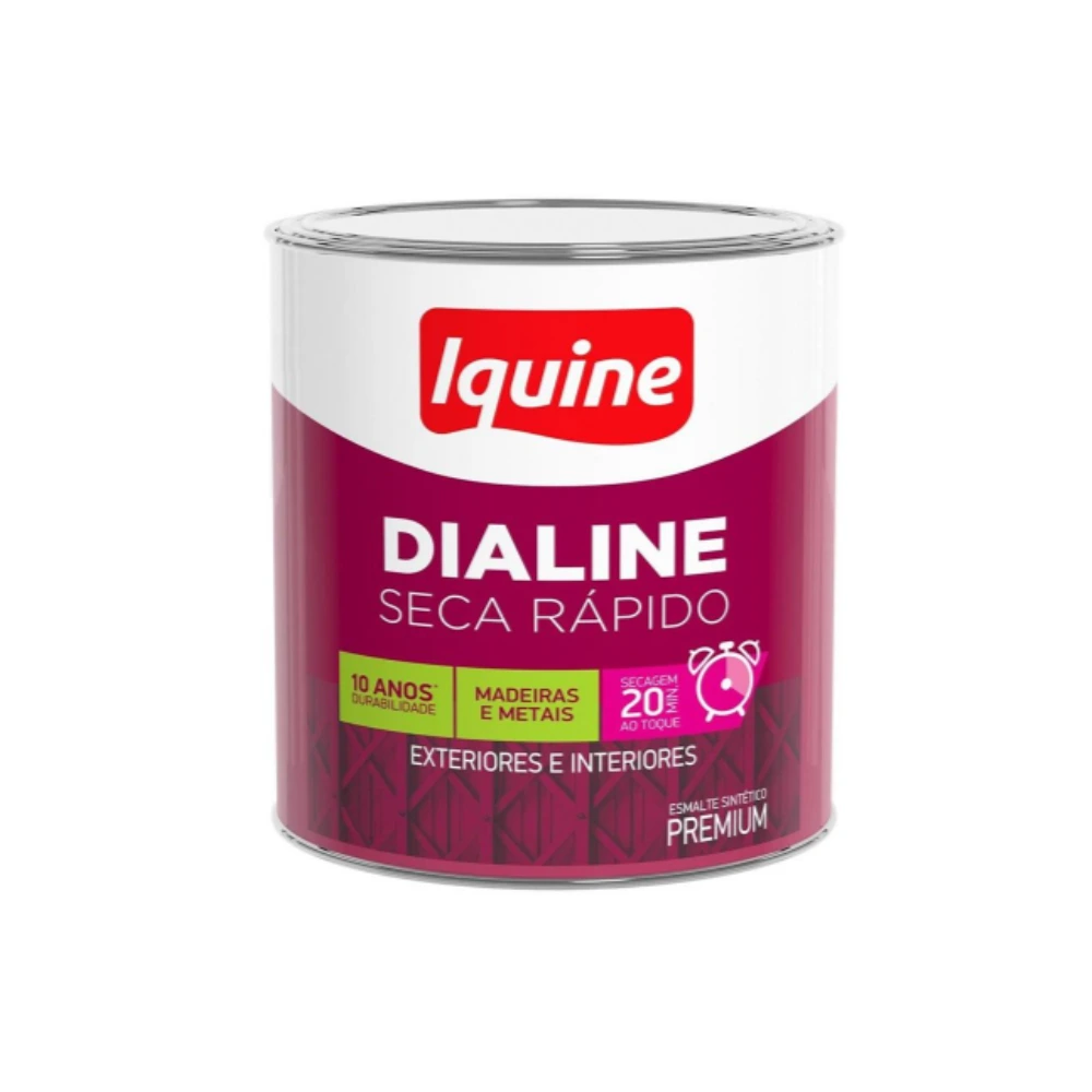 Tinta Esmalte Iquine Dialine 125ml Amarelo