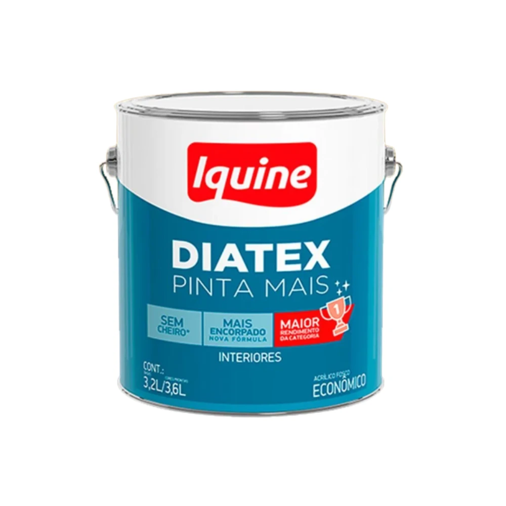 Tinta Iquine Diatex 3,6L Amarelo Canario