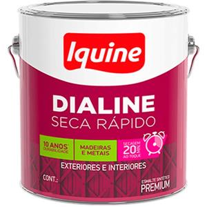 Tinta Esmalte Dialine 225 ml Rap Verde Folha