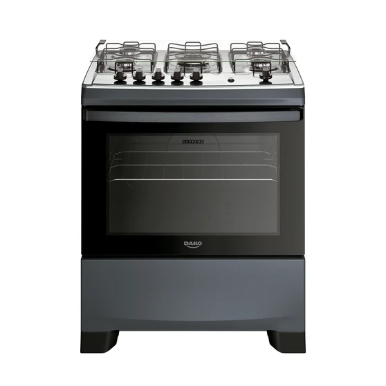 Fogão Dako Gas 5 Queimadores Supreme TC Titan