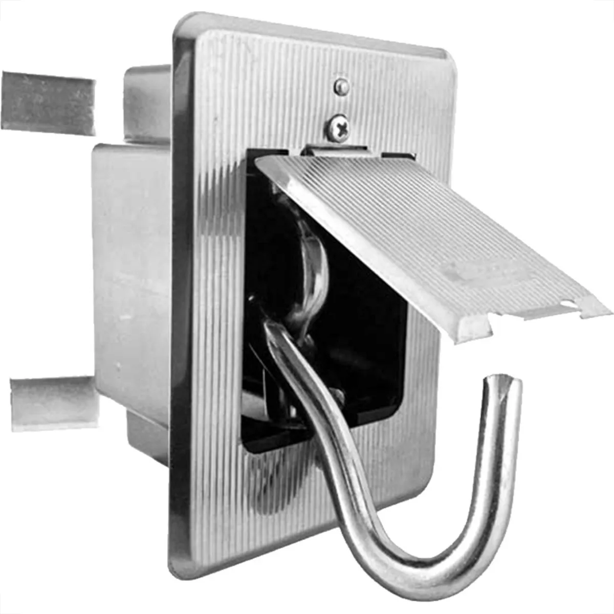 Gancho Alianca P Rede Emb. Inox Par Ref 7323