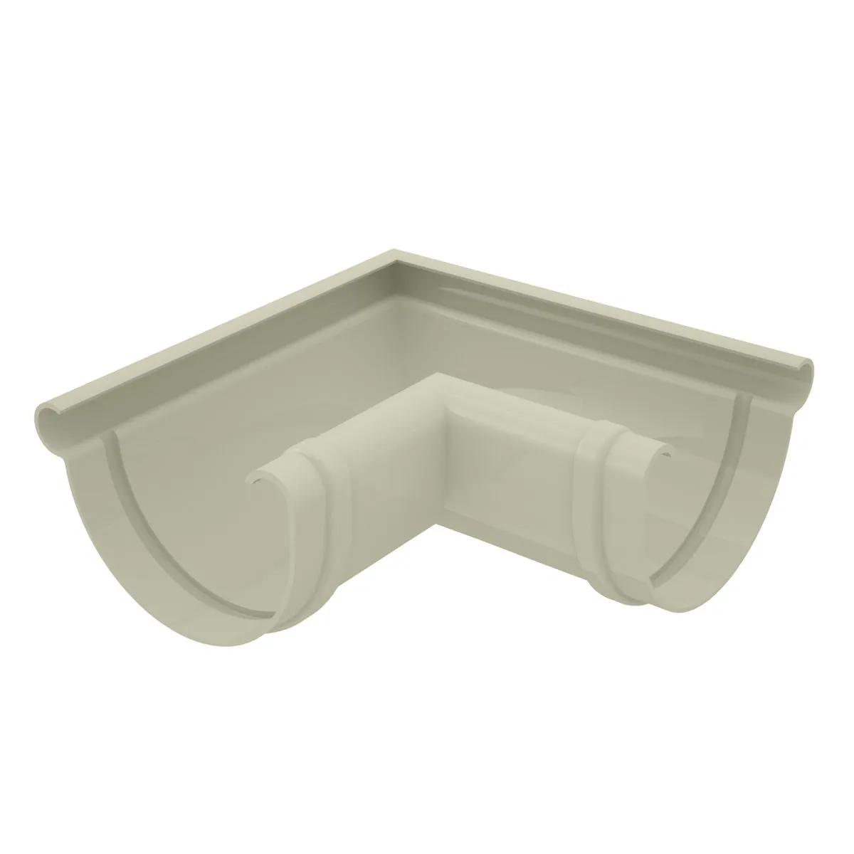 Esquadro Tigre Ext Aquapluv Bege DN125 CB