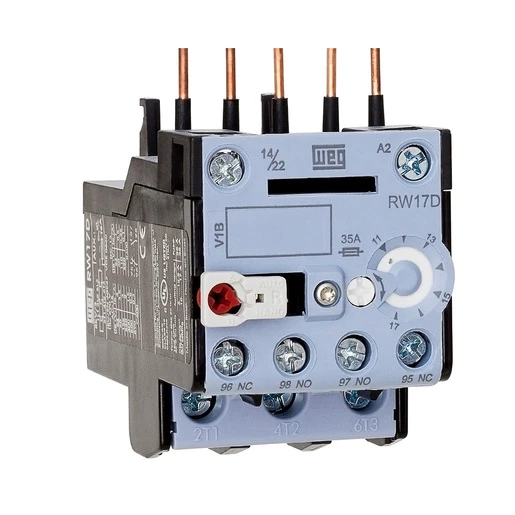 Relé de Sobrecarga WEG RW17-1D3-U004 Azul 2,8-4A