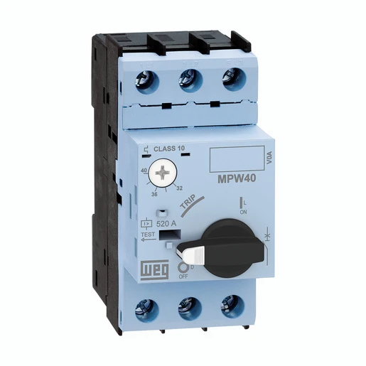 Disjuntor-Motor WEG MPW40-3-U040 Azul 32-40A