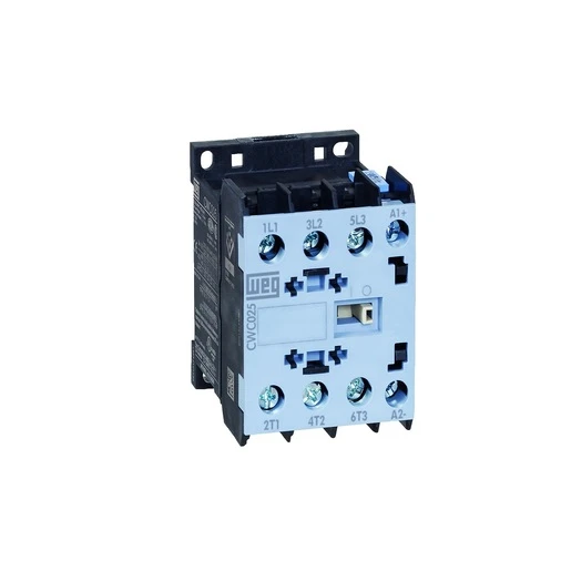 Minicontator WEG CWC025-00-30V26 Azul 190V 50Hz / 220V 60Hz