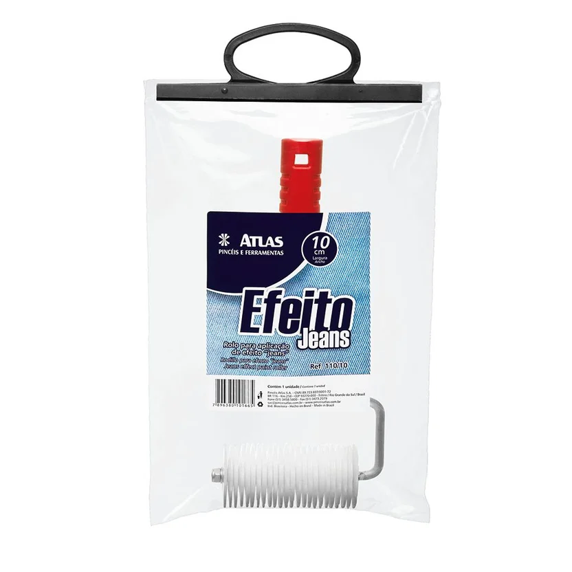 Rolo com Garfo para Pintura Efeito Jeans Ref. 110/10