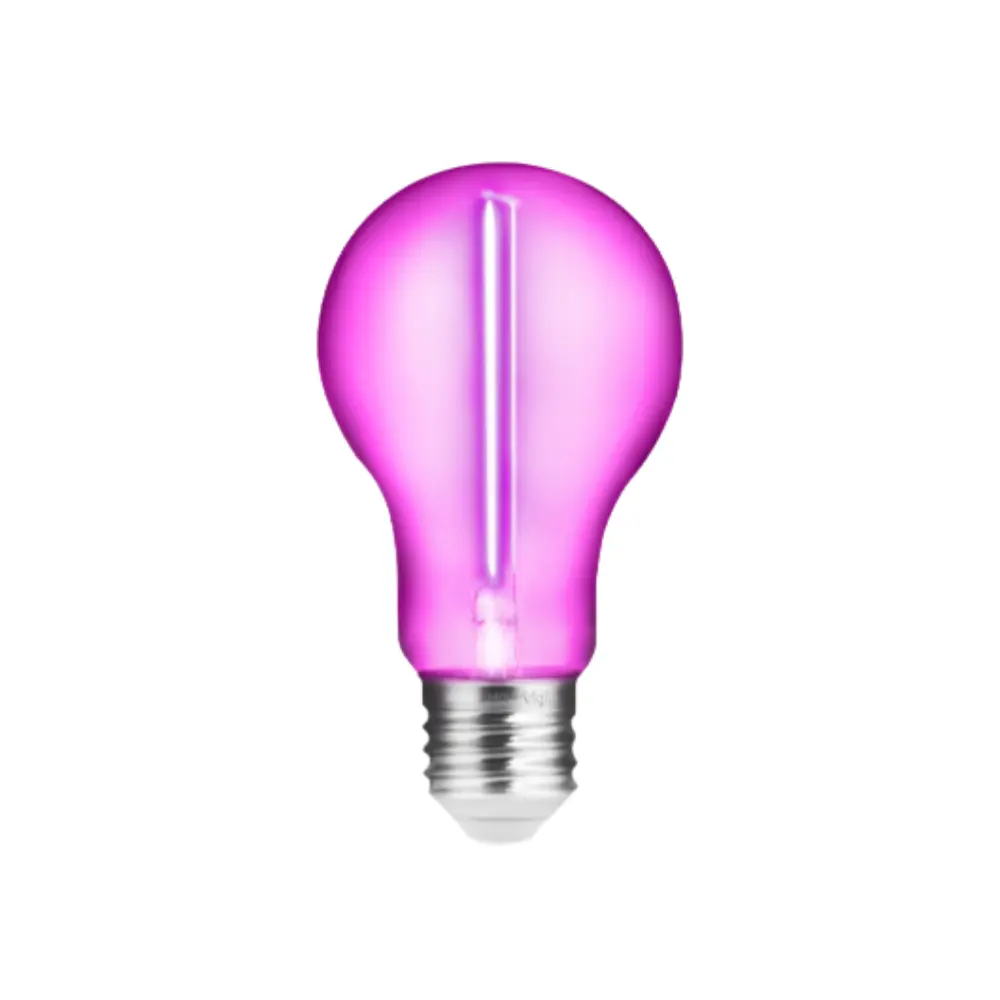 Lâmpada Elgin Filamento LED Rosa A60 1W Bivolt - 48LA60ROSA00