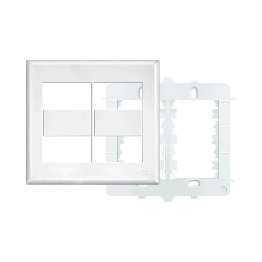 Placa 4x4 com Suporte 6 Modulos Evidence 2893 - Fame