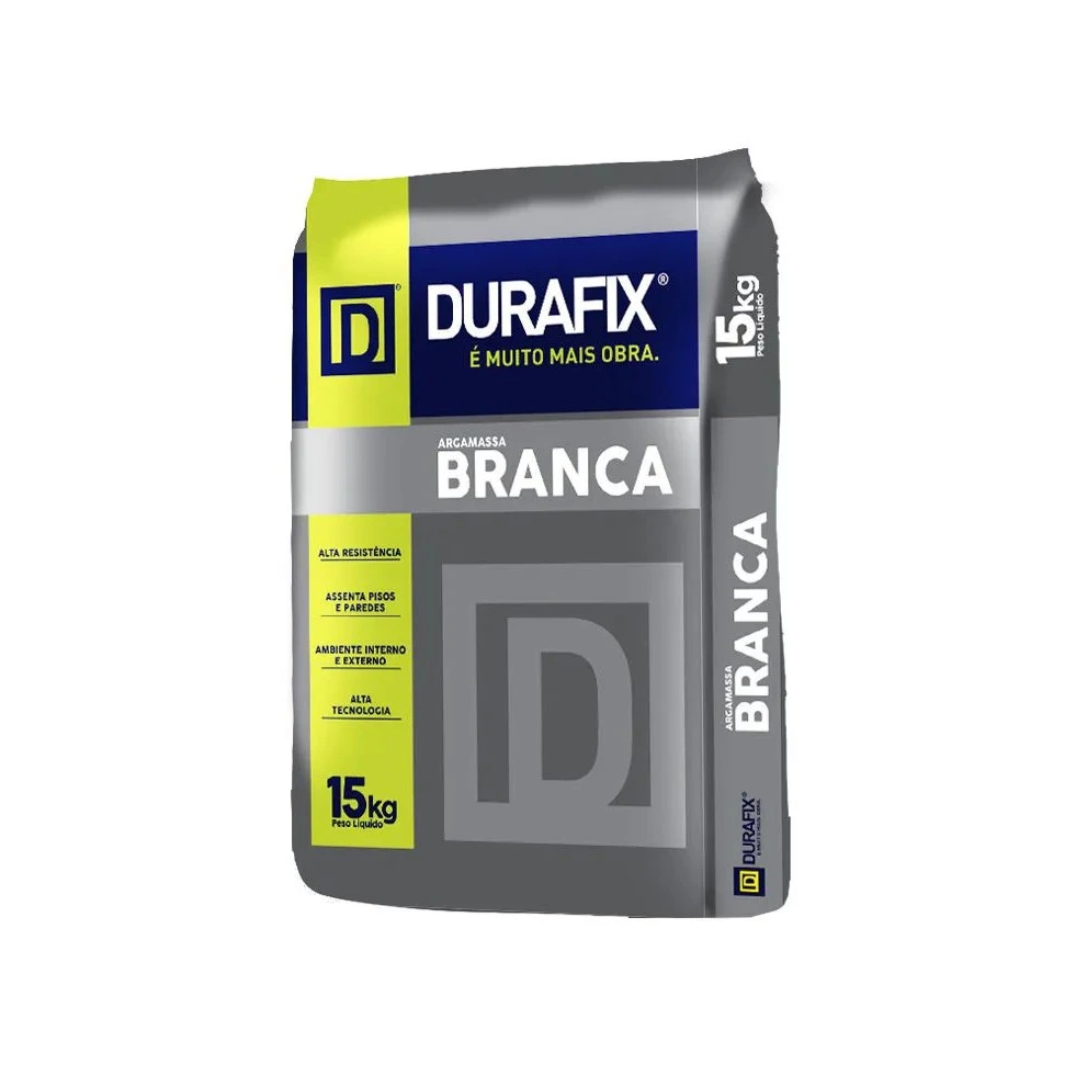 Argamassa Durafix Flex Branca 15kg