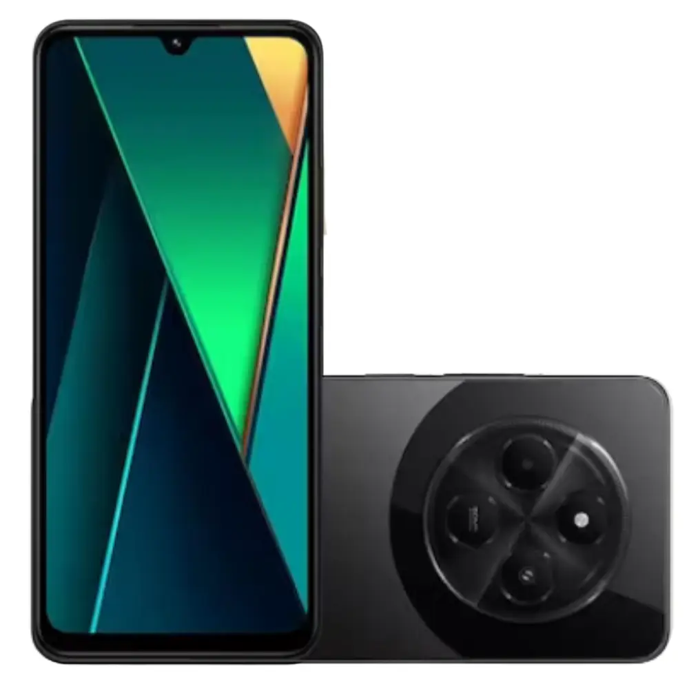 Celular Xiaomi POCO C75 8GB+8GB RAM 256GB Preto
