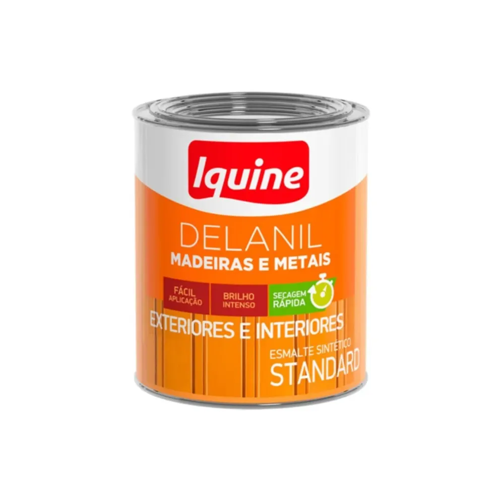 Tinta Esm Sintetico IquineDelanil 900ml Vermelho