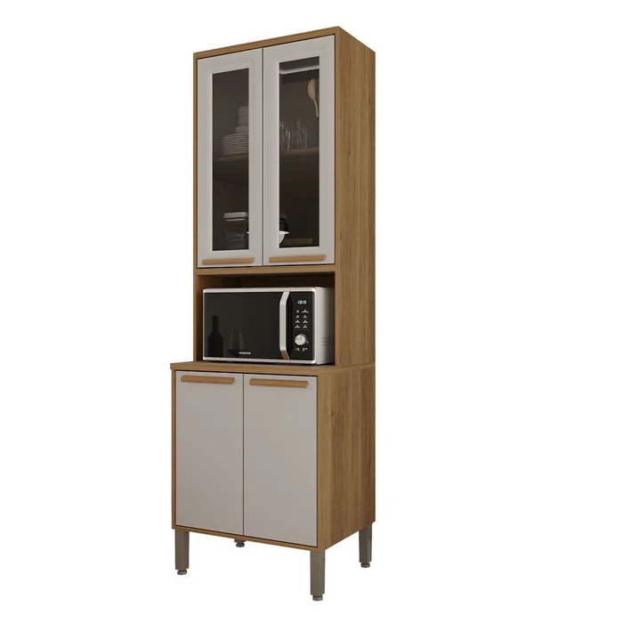 Torre Salletto Quente Vidro Fume Cozinha Florida Cin/Off