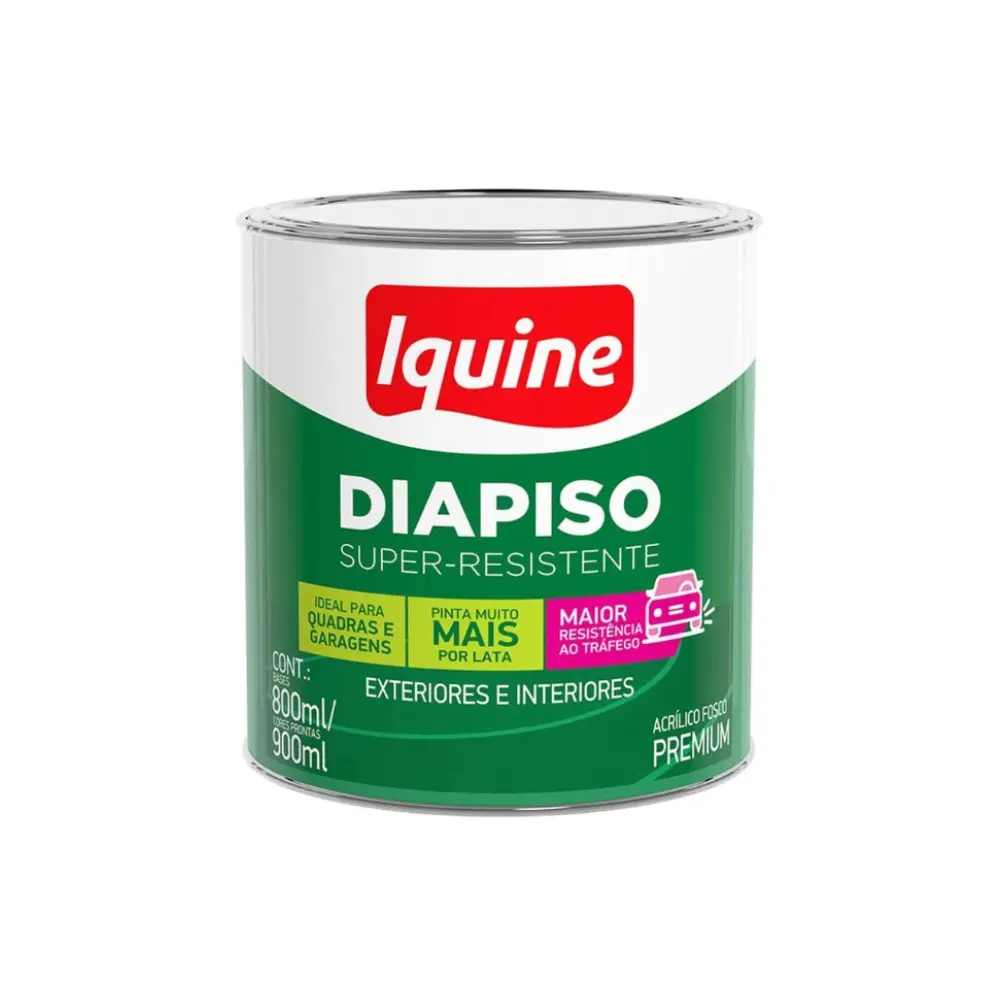 Tinta Iquine Diapiso SR Preto 900ml