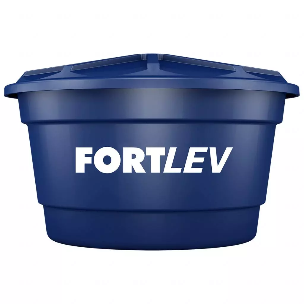 Caixa d'agua Fortlev Polietileno 310 Litros com Tampa