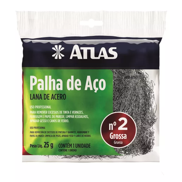 Palha de Aco Atlas Nº 2