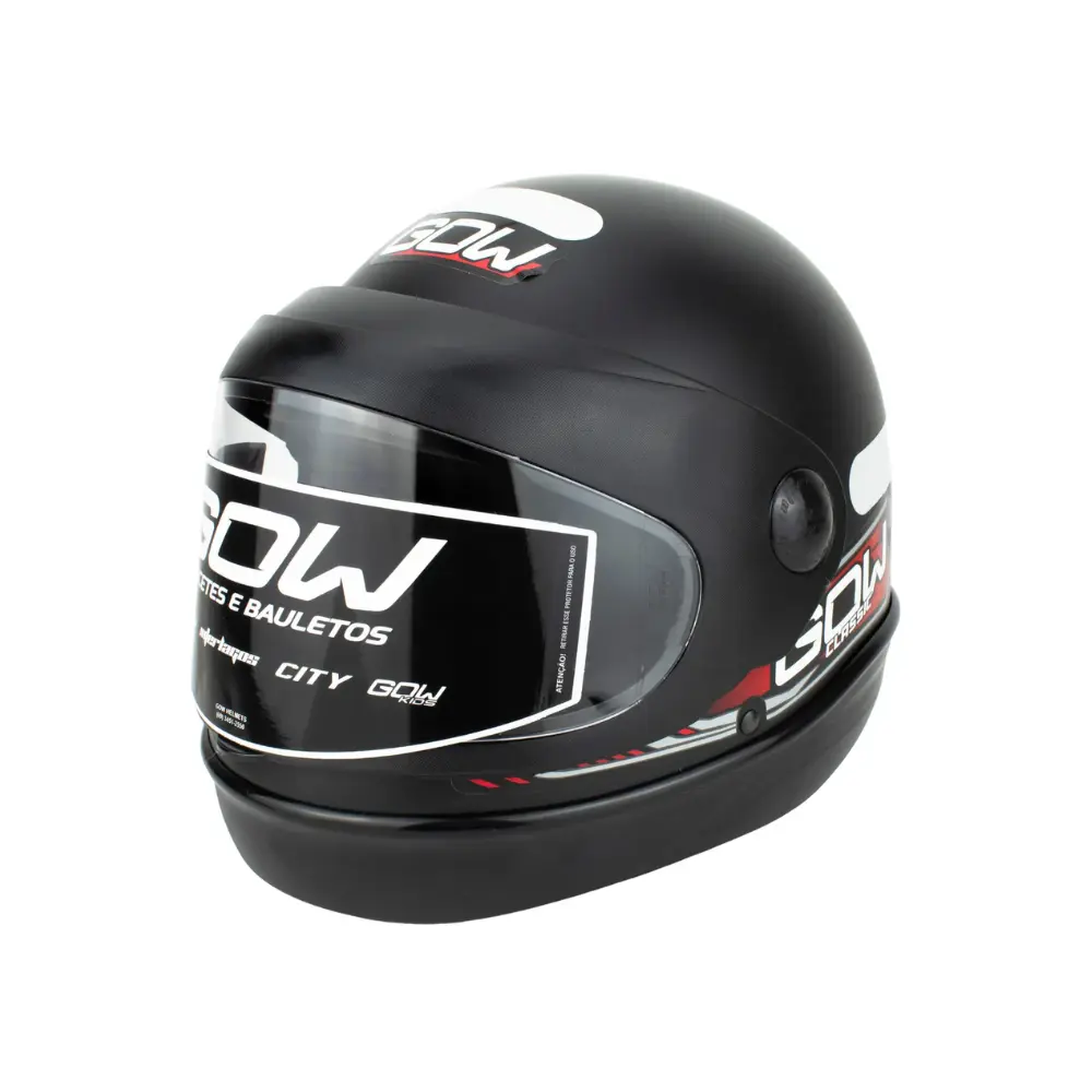 Capacete Cairu X Interlagos Classic Tamanho 58 Preto