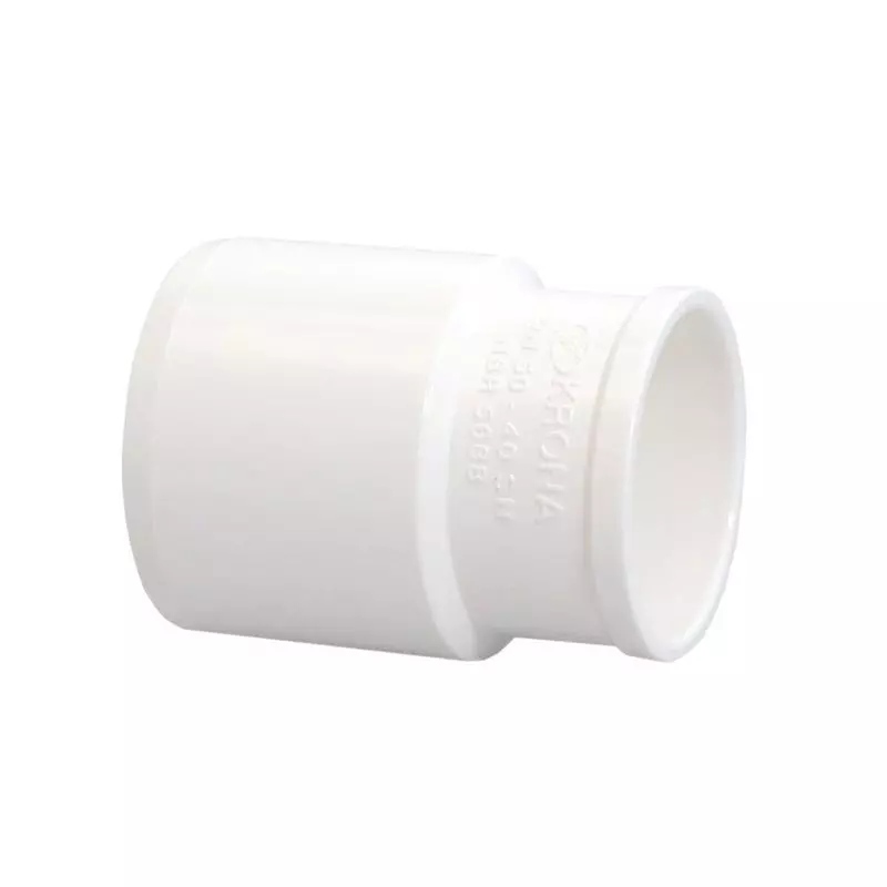 Bucha Krona Red Esg PVC 50x40mm Longo
