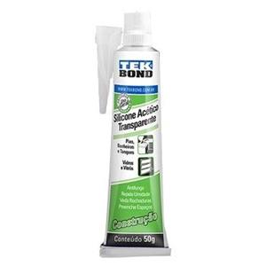 Silicone Acetico 50g Geral Transp